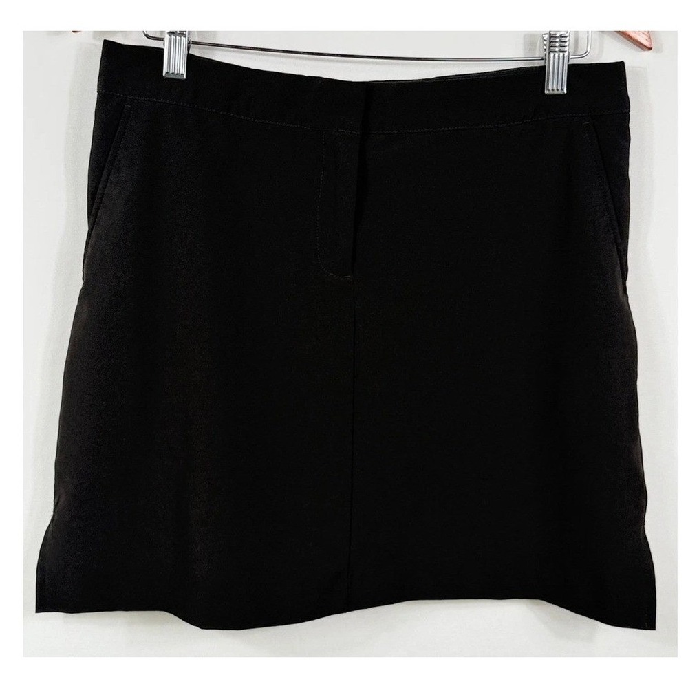 IZOD Golf Women's Size 4 Black Golf Skort Skirt Classic Performance Pockets